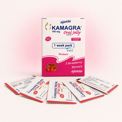 Kamagra jagodni oralni gel 5x100mg