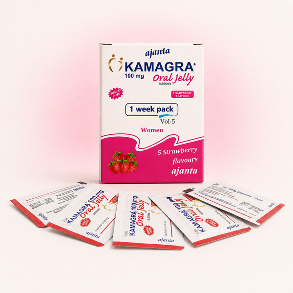 Kamagra jagodni oralni gel 5x100mg