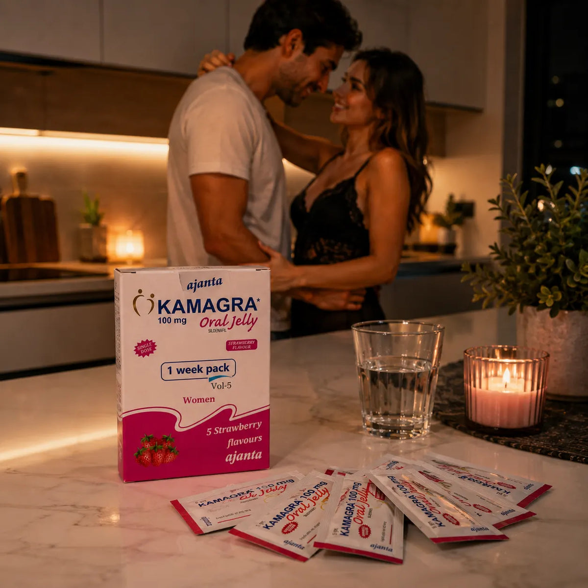 Kamagra Oral Jelly Women 100 mg (jagoda) — galerija 3